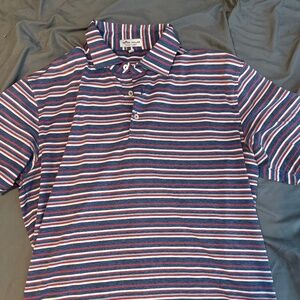 Peter Millar Summer Comfort Polo Mens Medium Striped